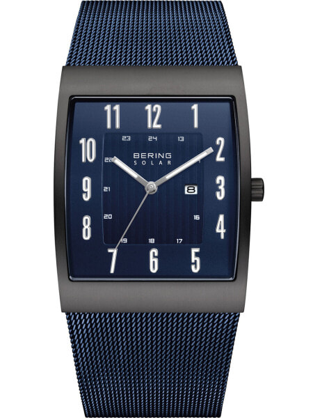 Bering 16433-327 men`s solar Mens Watch 33mm 3ATM