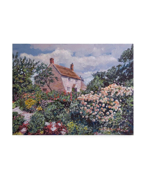David Lloyd Glover Garden at the Manor House Canvas Art - 20" x 25"
