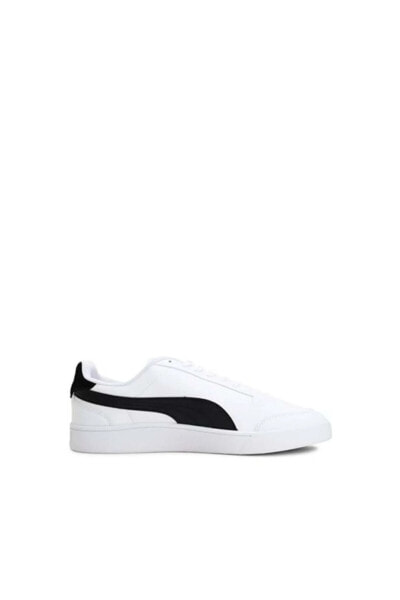 309668-03 Puma Puma Shuffle Unisex Spor Ayakkabı White-Black-Team Gold