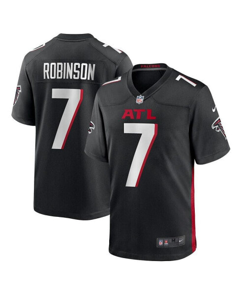 Big Boys Bijan Robinson Black Atlanta Falcons Game Jersey