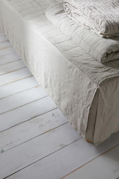 Washed Linen Bedskirt