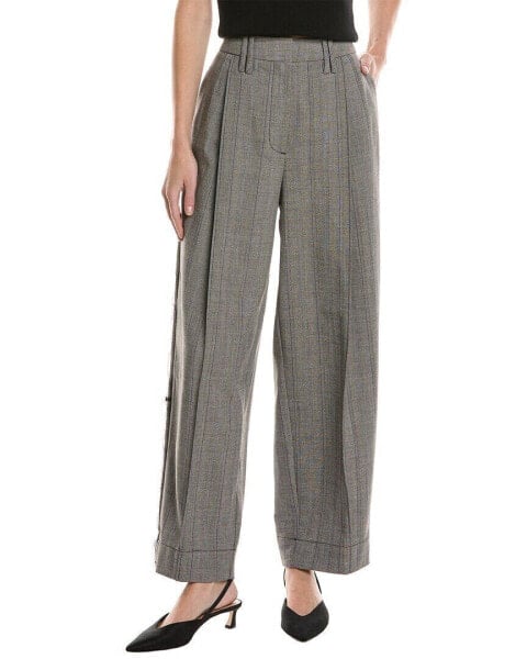 Ganni Relaxed Pleated Pant Women's