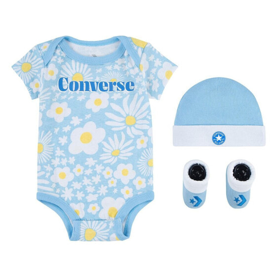 CONVERSE KIDS Seasonal Bodysuit+Hat+Booties