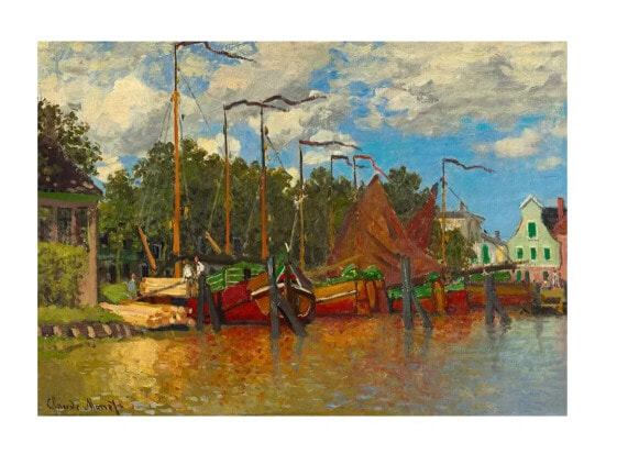 Puzzle Boote in Zaandam 1871