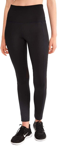 Lole 257543 Women's Burst Ankle High Waisted Leggings Black Size Large