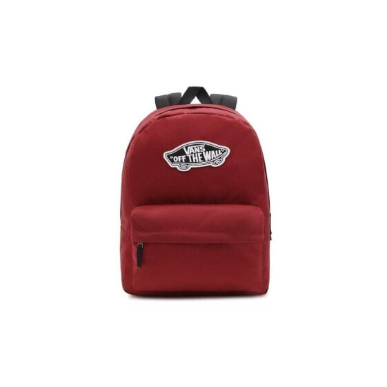 Мужской спортивный рюкзак красный с отделением Vans Plecak Realm Backpack