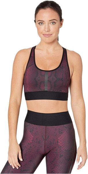 Ultracor 256252 Women's Terrain Python Top Sports Bra Black Size Large