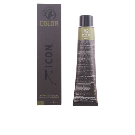 Постоянная краска Ecotech Color I.c.o.n. Ecotech Color (60 ml) Nº 9.0-rubio muy claro Nº 8.0-rubio claro 60 ml