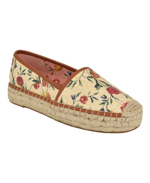 Women's Joelyn Closed Toe Jute Casual Espadrille Flats