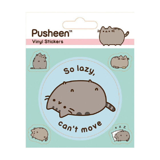 PYRAMID INTERNATIONAL Pusheen Lazy Stickers Game