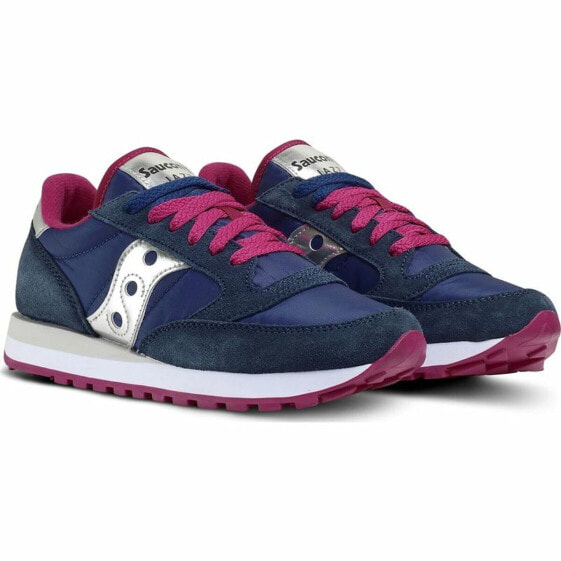 Кроссовки женские Saucony Jazz Original Тёмно Синий