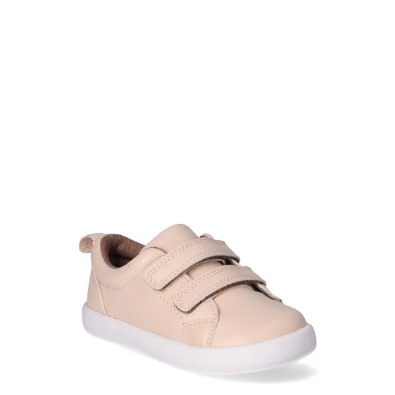 Wonder Nation Adaptive Sneakers with Two Straps Baby Unisex 6 Beige Solid