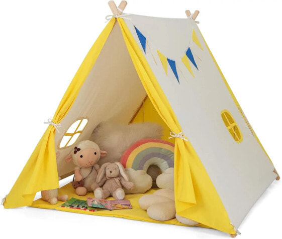 Игровая палатка для детей costway Tipi Zelt TP10145BE