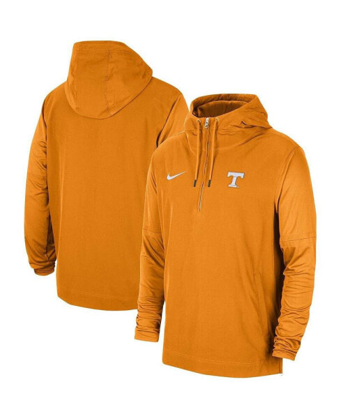 Men's Tennessee Orange Tennessee Volunteers 2023 Sideline Player Quarter-Zip Hoodie Jacket