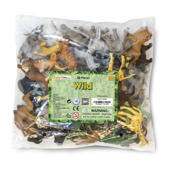 Фигурка Safari Ltd. Набор Дикая природа (Wild Bulk Bag)