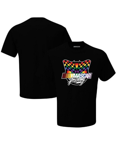 Men's Black NASCAR YAAASCAR T-shirt