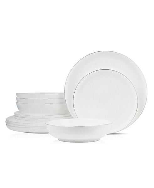 Gabrielle 12 Pc. Dinnerware Set, Service for 4