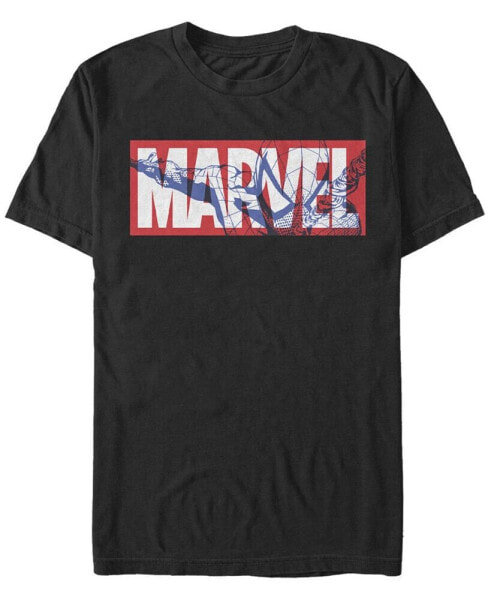 Men's Spider Marvel Short Sleeve Crew T-shirt