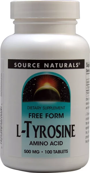 Source Naturals Free Form L-Tyrosine L-тирозина 500 мг 100 таблеток 1162₽