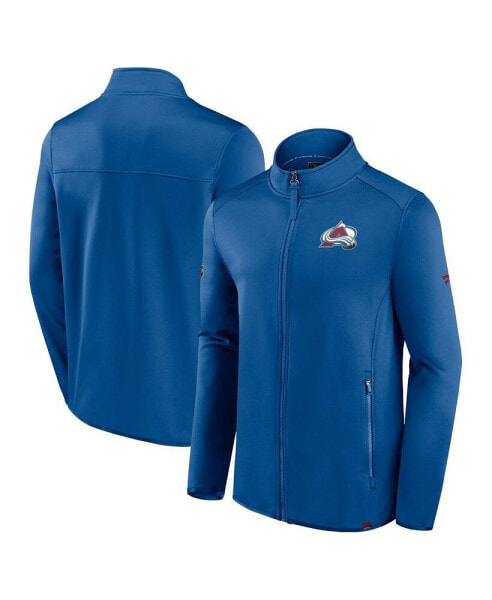 Куртка мужская Fanatics Colorado Avalanche синяя Аутентичная (Full-Zip)