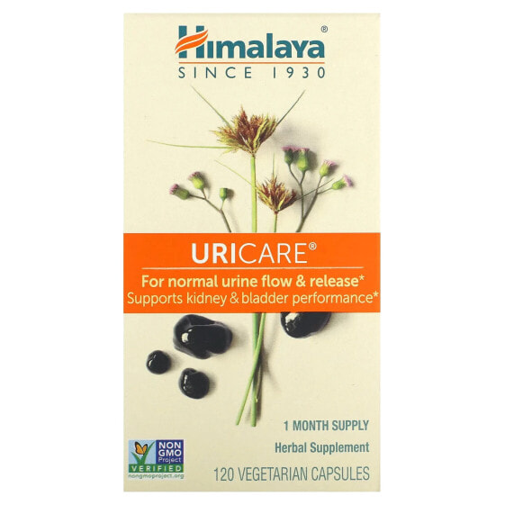 Витаминный комплекс UriCare, 120 вегетарианских капсул Himalaya Herbals
