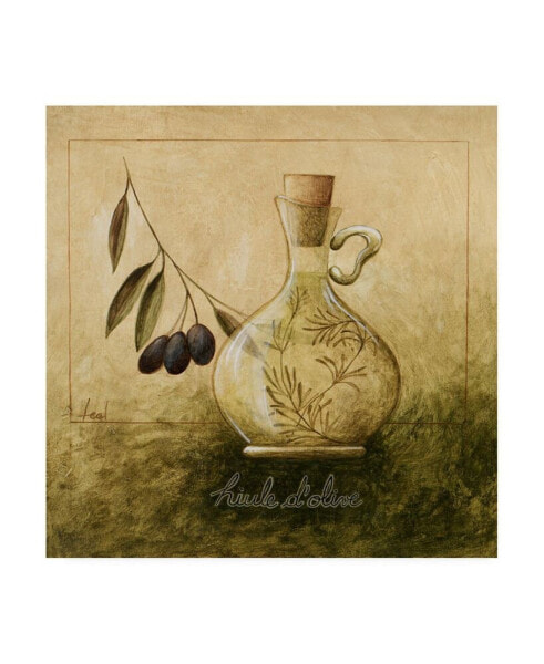 Pablo Esteban Olive Oil Branches 2 Canvas Art - 19.5" x 26"