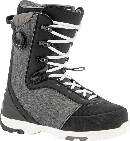 Nitro Snowboards Men's Club Hybrid BOA '20 All Mountain Freeride Freestyle Quick Lacing System Boot Snowboard Boot