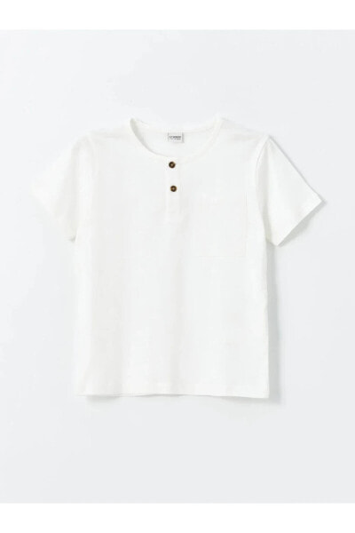 Костюм LC WAIKIKI Kids Bisiklet Yaka Basic Boys T-shirt