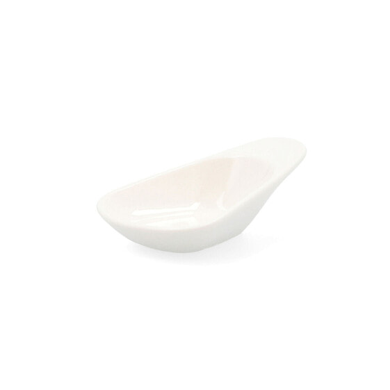 Snack tray Quid Select White Ceramic 10,5 cm (6 Units) (Pack 6x)
