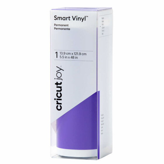 Cricut Smart Vinyl - Permanent - Purple - Vinyl - 1219 mm - 139 mm
