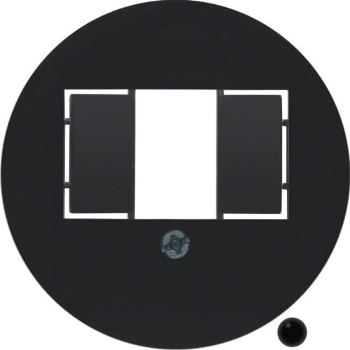 Berker 104001 - Black - Thermoplastic - Glossy - Conventional - Berker - 10 pc(s)