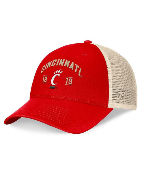 Men's Red Cincinnati Bearcats Heritage Waylon Trucker Adjustable Hat