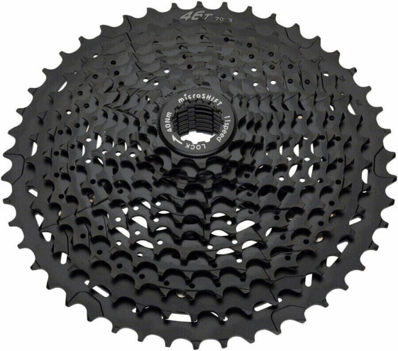 microSHIFT H11 Cassette - 11 Speed, 11-42t, Black, ED Coated