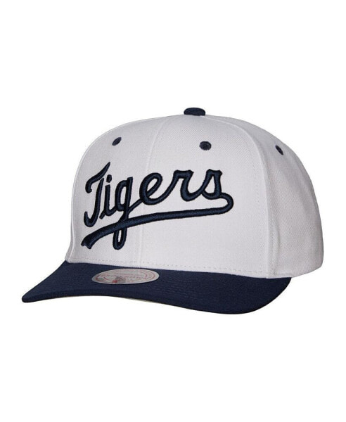 Men's White Detroit Tigers Cooperstown Collection Pro Crown Snapback Hat