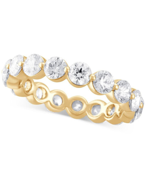 Certified Lab Grown Diamond Eternity Band (3 ct. t.w.) in 14k Gold