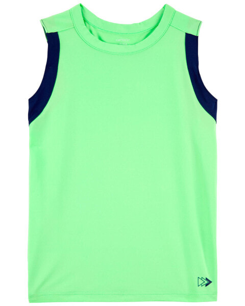 Kid Active Tank In BeCool™ Fabric 14