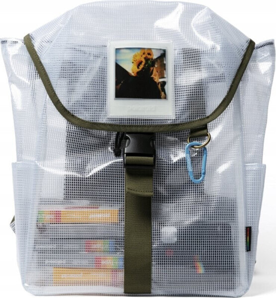 Plecak turystyczny Polaroid Polaroid Ripstop Backpack Clear