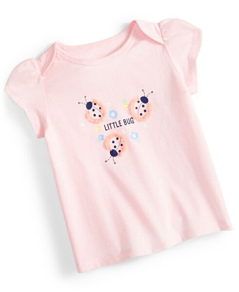 Baby Girls Ladybugs Printed T-Shirt, Created for Macy's