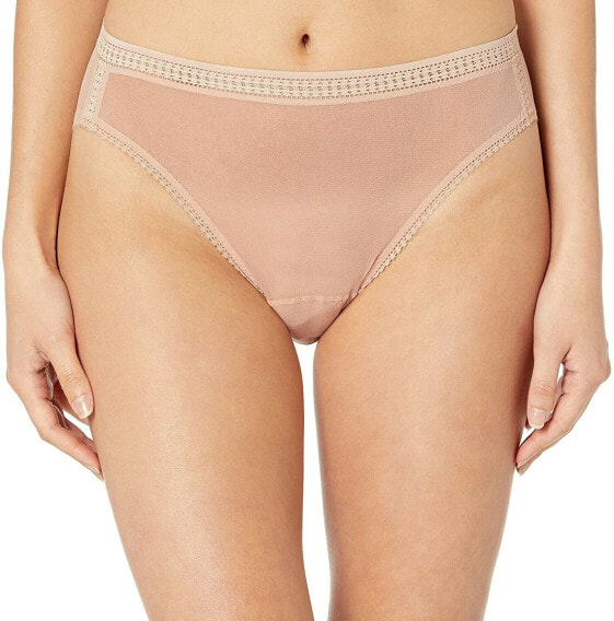 OnGossamer 249829 Women's Gossamer Mesh Hi-Cut Brief Panty Underwear Size L