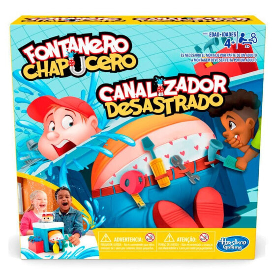 HASBRO Fontanero Chapucero Spanish/Portuguese Board Game