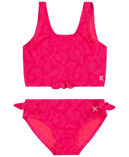 Купальник для девочек Hurley Knot Tankini, набор из 2 предметов