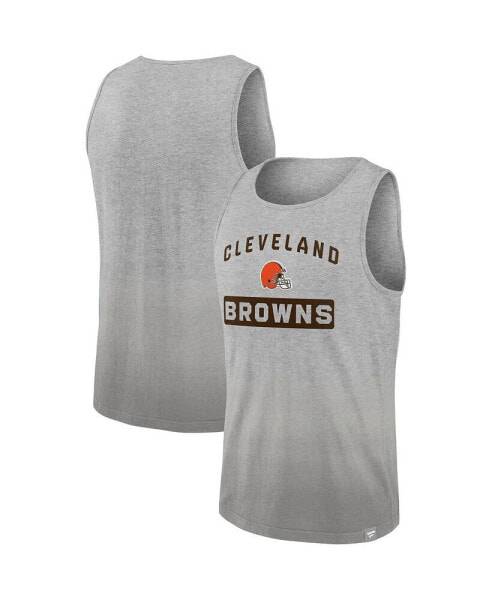 Men's Heathered Gray Cleveland Browns Our Year Tank Top