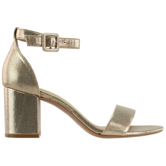 CL by Laundry Jody Metallic Wedding Ankle Strap Womens Gold Dress Sandals JODY-