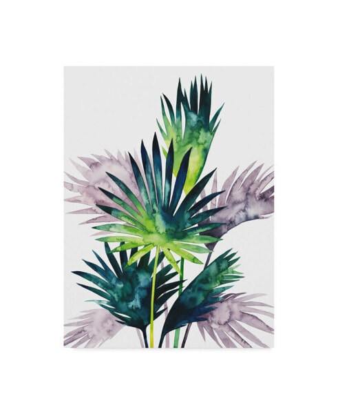 Grace Popp Twilight Palms III Canvas Art - 15" x 20"