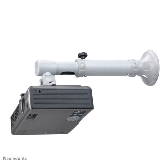 Крепление для проектора NewStar Neomounts, настенное, 12 кг, серебристое, 360°, угол наклона 0-90°, 37 см