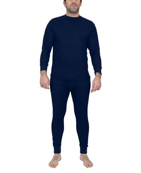 Men's Winter Thermal Top and Bottom, 2 Piece Set