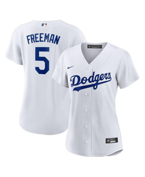Блузка Nike женская Freddie Freeman Белая Replica Player Jersey Los Angeles Dodgers