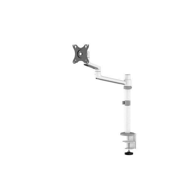 Neomounts by Newstar monitor arm desk mount - Clamp/Bolt-through - 8 kg - 43.2 cm (17") - 68.6 cm (27") - 100 x 100 mm - White