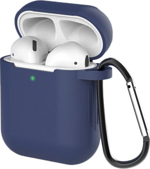 Hurtel Etui ochronne Case D do AirPods 1/2 granatowe