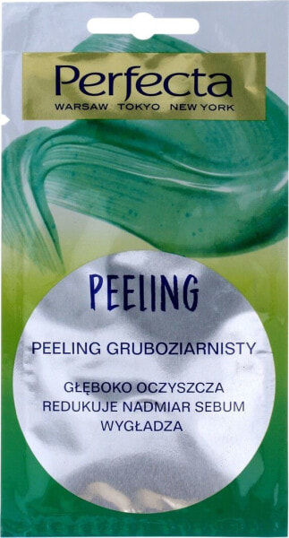 Perfecta Peeling gruboziarnisty - cera normalna, mieszana i tłusta 8ml (saszetka)